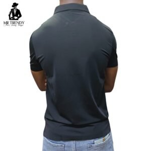 Plain Black Polo Shirts