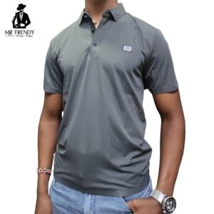 Charcoal Grey Quality Polo