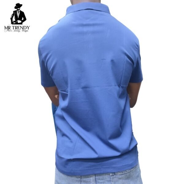 Plain Blue Polo Shirts