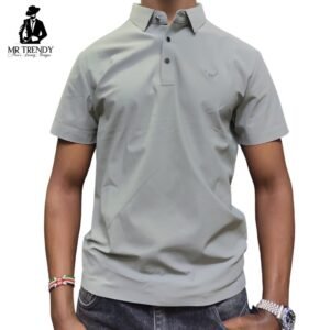 Grey Quality Polo Shirts