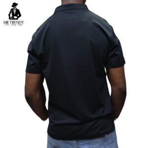 Striped Black Polo Shirts