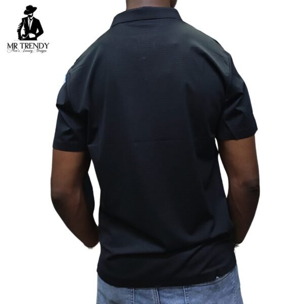 Striped Black Polo Shirts