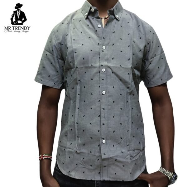 Grey Short Sleeve Shirt