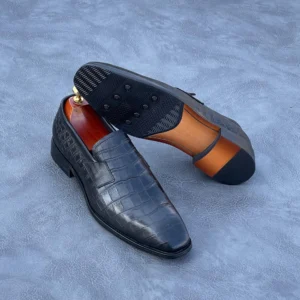 The Croc-Embossed Oxford