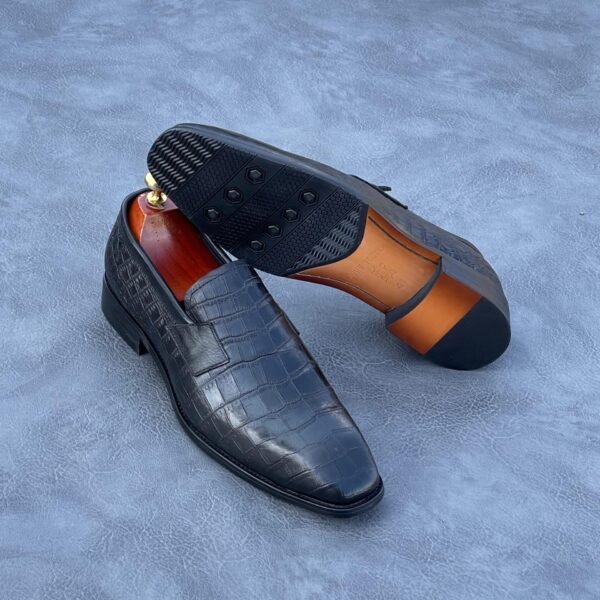 The Croc-Embossed Oxford