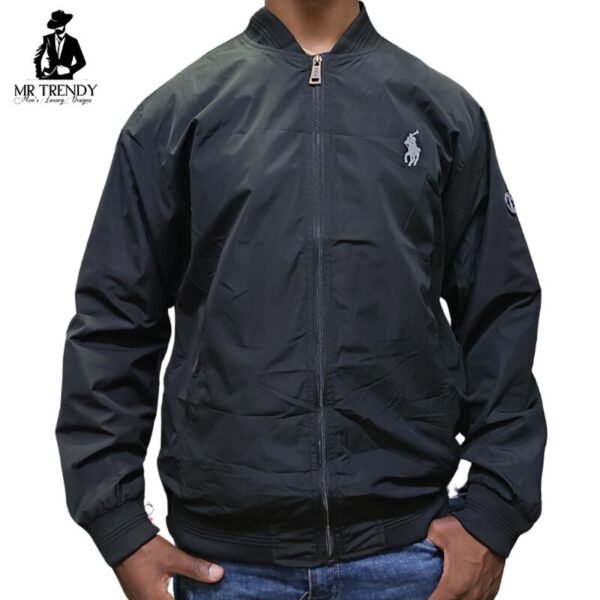 Black Quality Polo Jacket