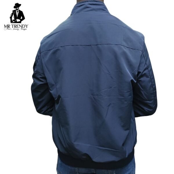 Navy Blue Polo Jacket