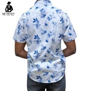 White and Blue Shirt