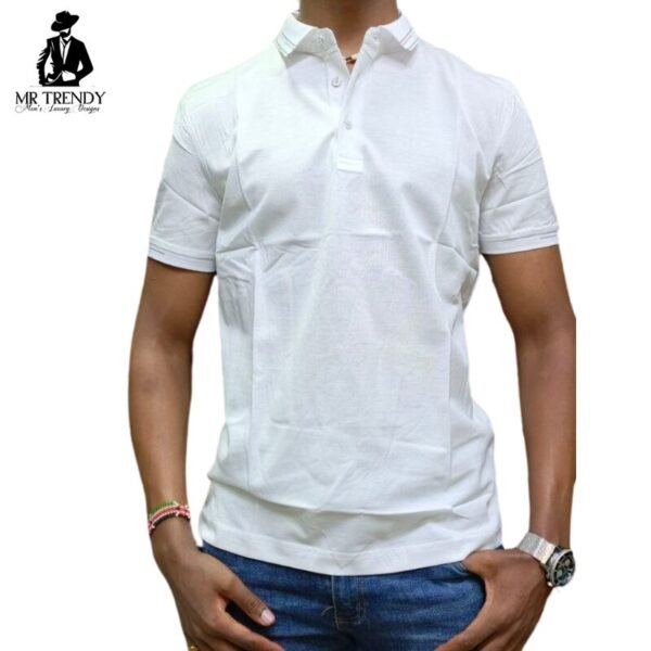 Cotton White Polo Shirts