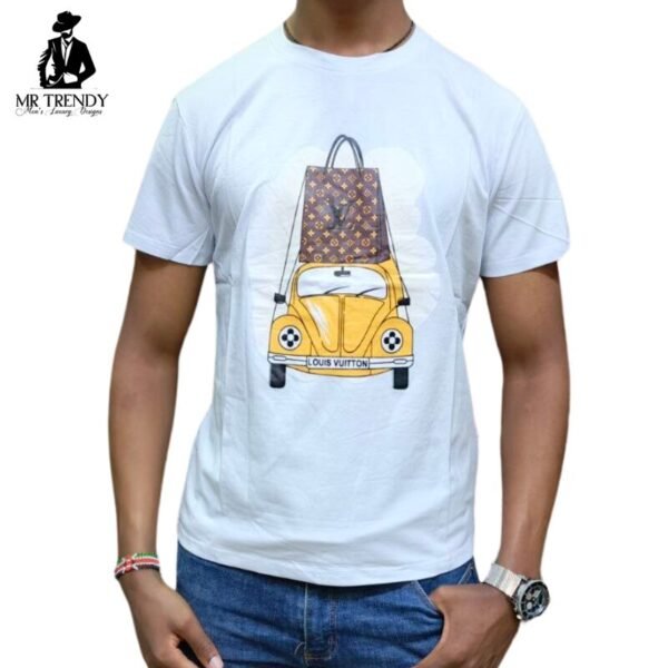 LV White T-Shirts